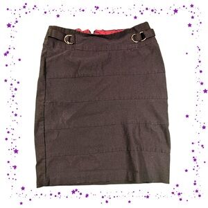 Chic Black Women's Pencil Skirt